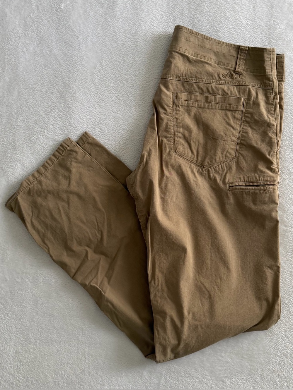 KUHL Slax Men's 36x36 Tan Khaki Enduro Fabric
Technical Pants Hiking Casual